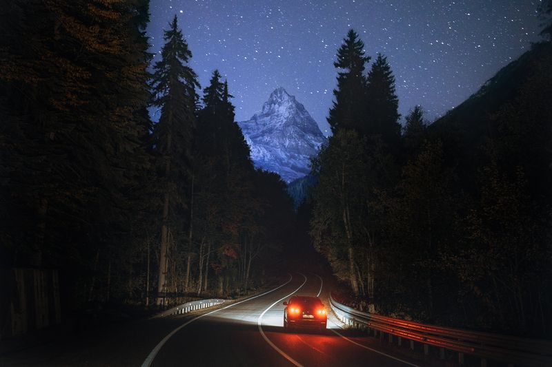 Дорога в Домбай фото превью