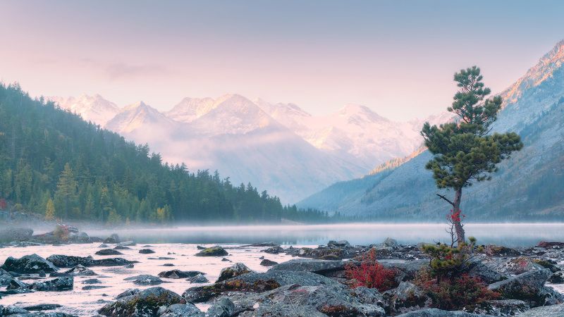Рассвет на Среднем Мультинском фото превью