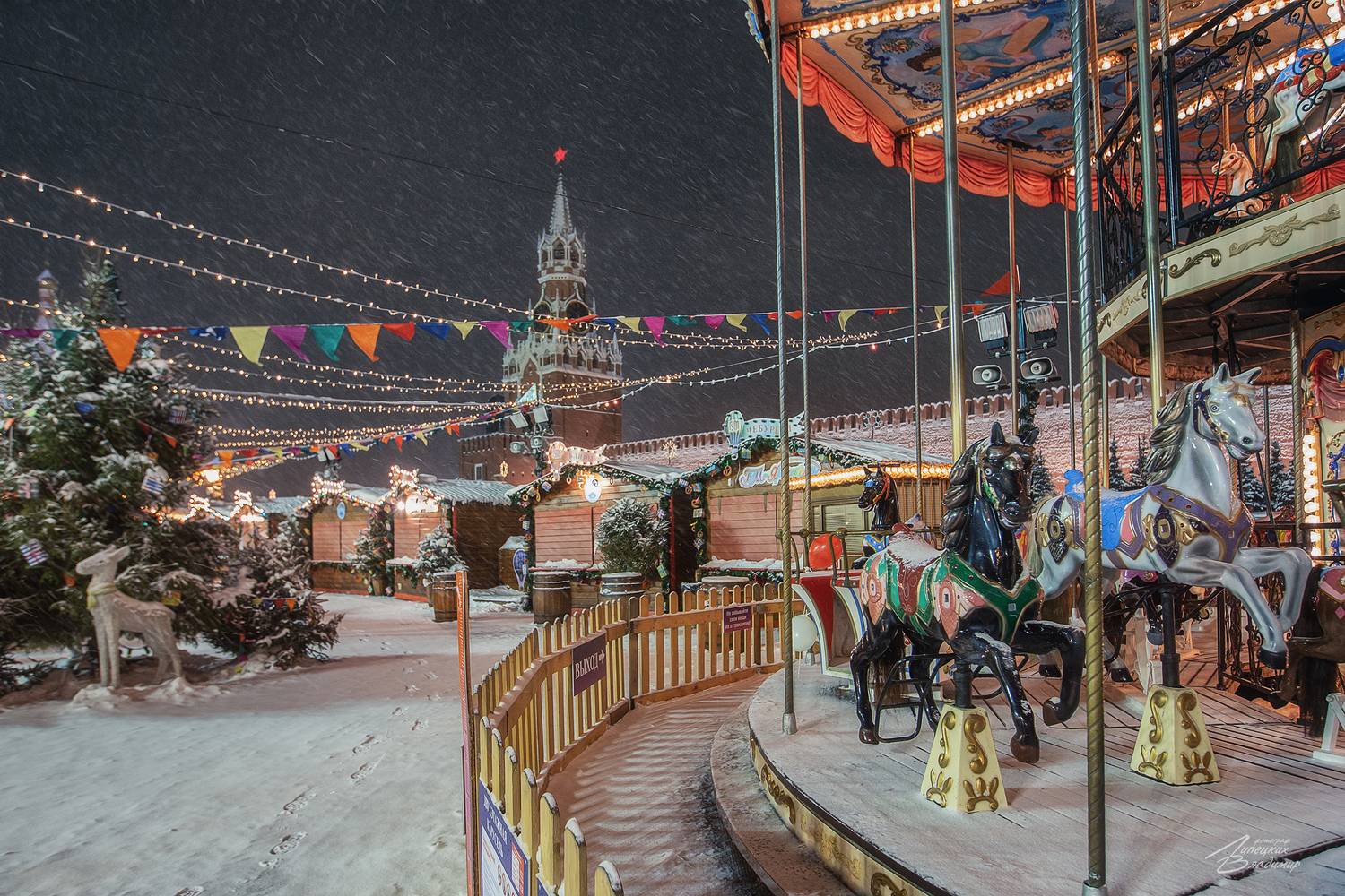 москва, красная площадь, новый год,, Липецких Владимир
