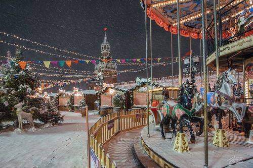 Москва предновогодняя