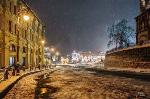 Москва предновогодняя