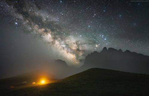 Туманная ночь
