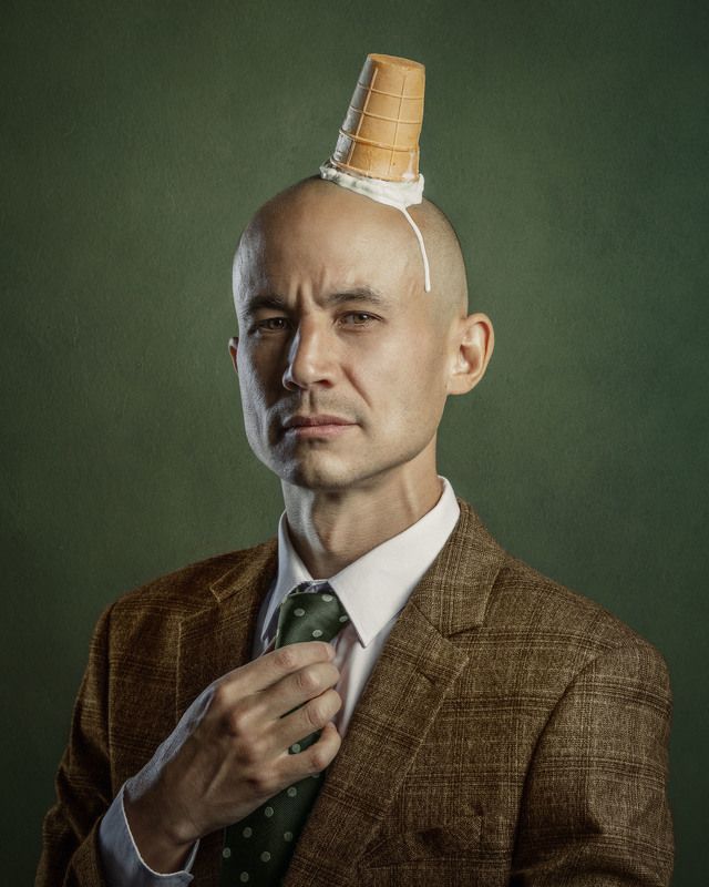 Любитель мороженного фото превью