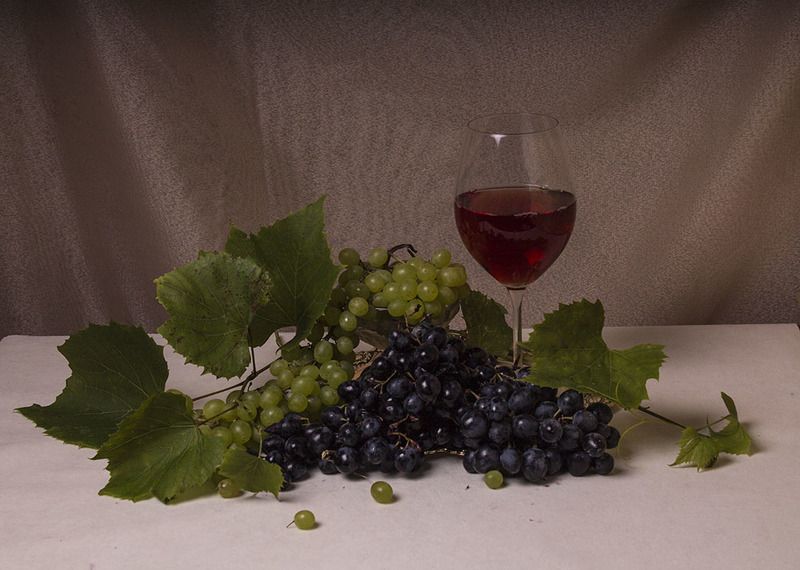 натюрморт, виноград, фрукты Виноград фото превью