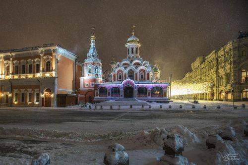 Москва предновогодняя