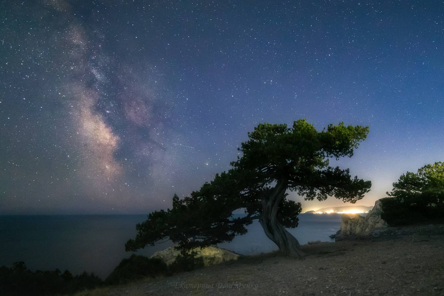 крым, новый свет, судак, море, горы, пейзаж, природа, crimea, landscape, астрофото, ночь, ночной пейзаж, Дмитренко Екатерина