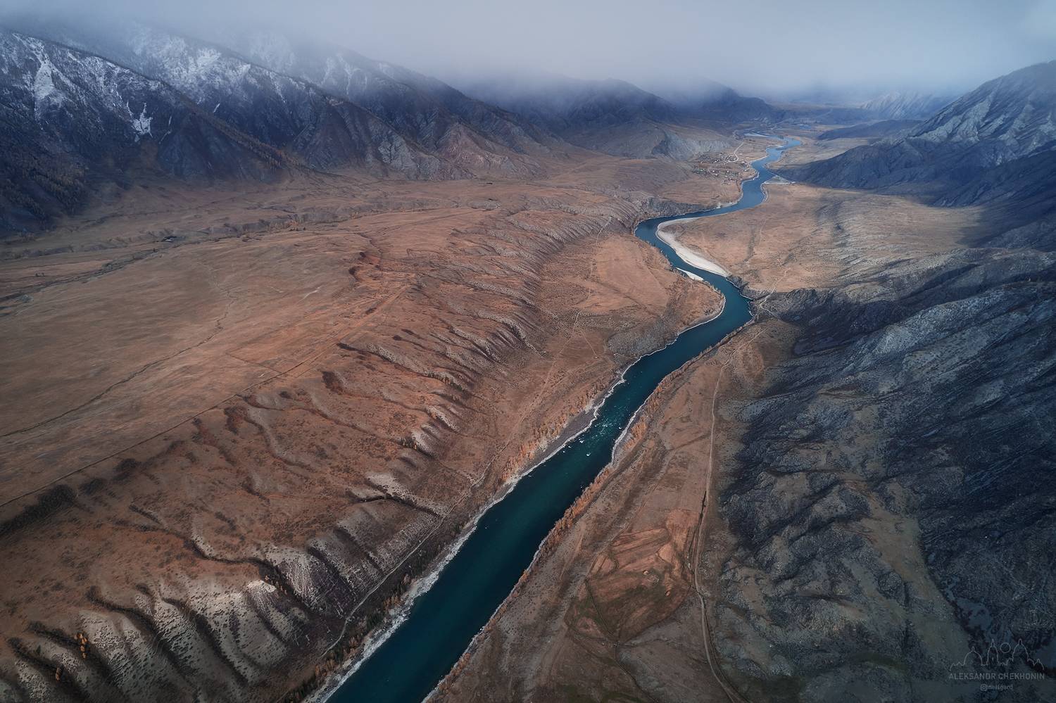 Алтай, катунь, осень, Чехонин Александр