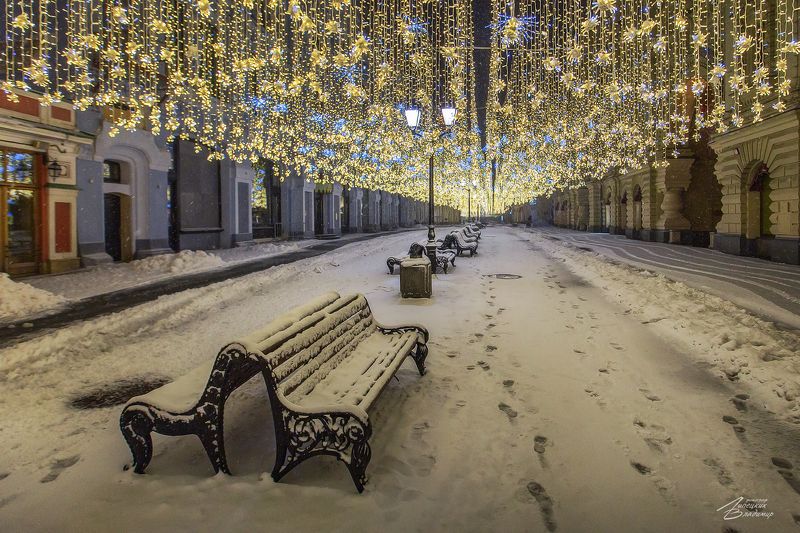 Москва предновогодняя фото превью