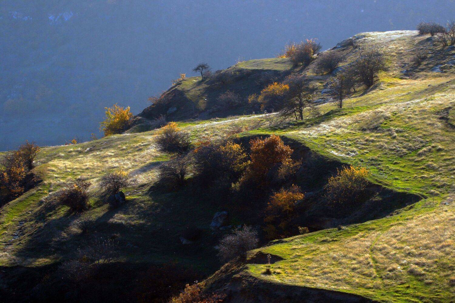 террасы,горы,осень,дагестан,, Magov Marat