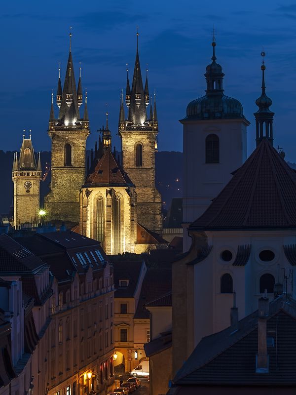 kostel panny marie pred tynem, prague, czech republic фото превью