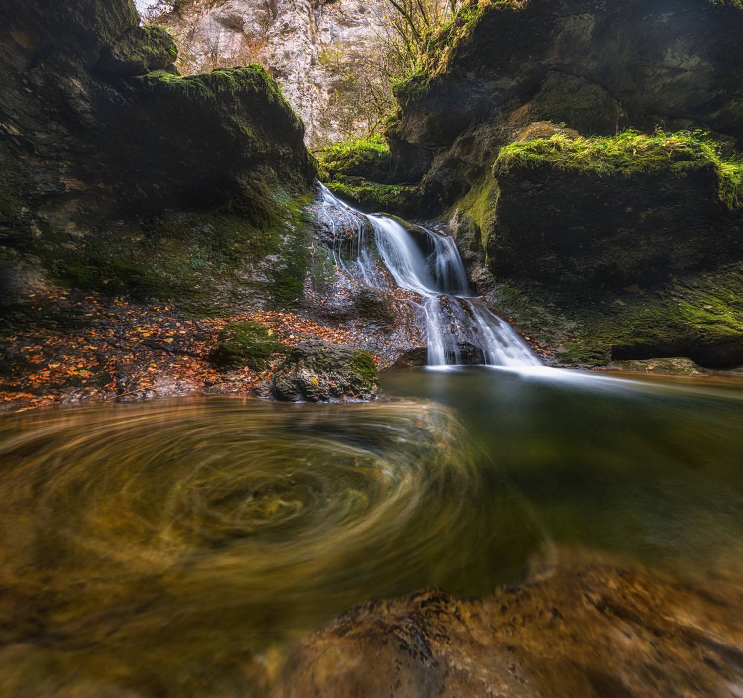 западный кавказ, гуамка, каньон, сухая балка, осень, Мысливцев Николай