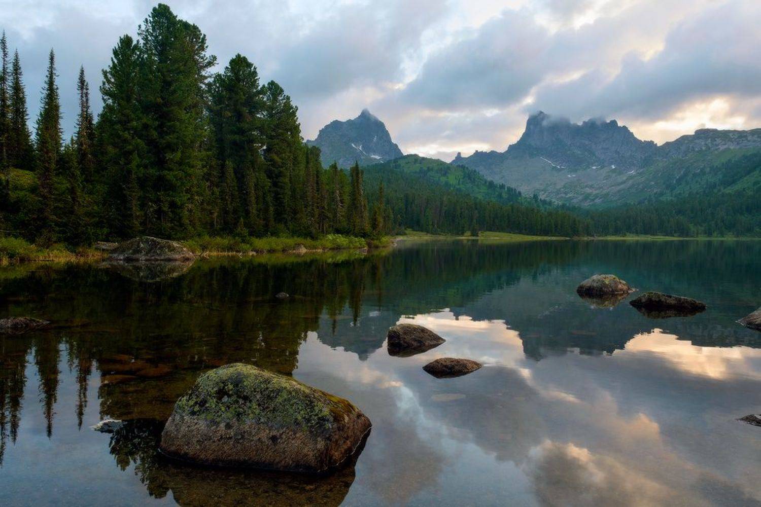 Ергаки, оз. Светлое, Юсупов Александр