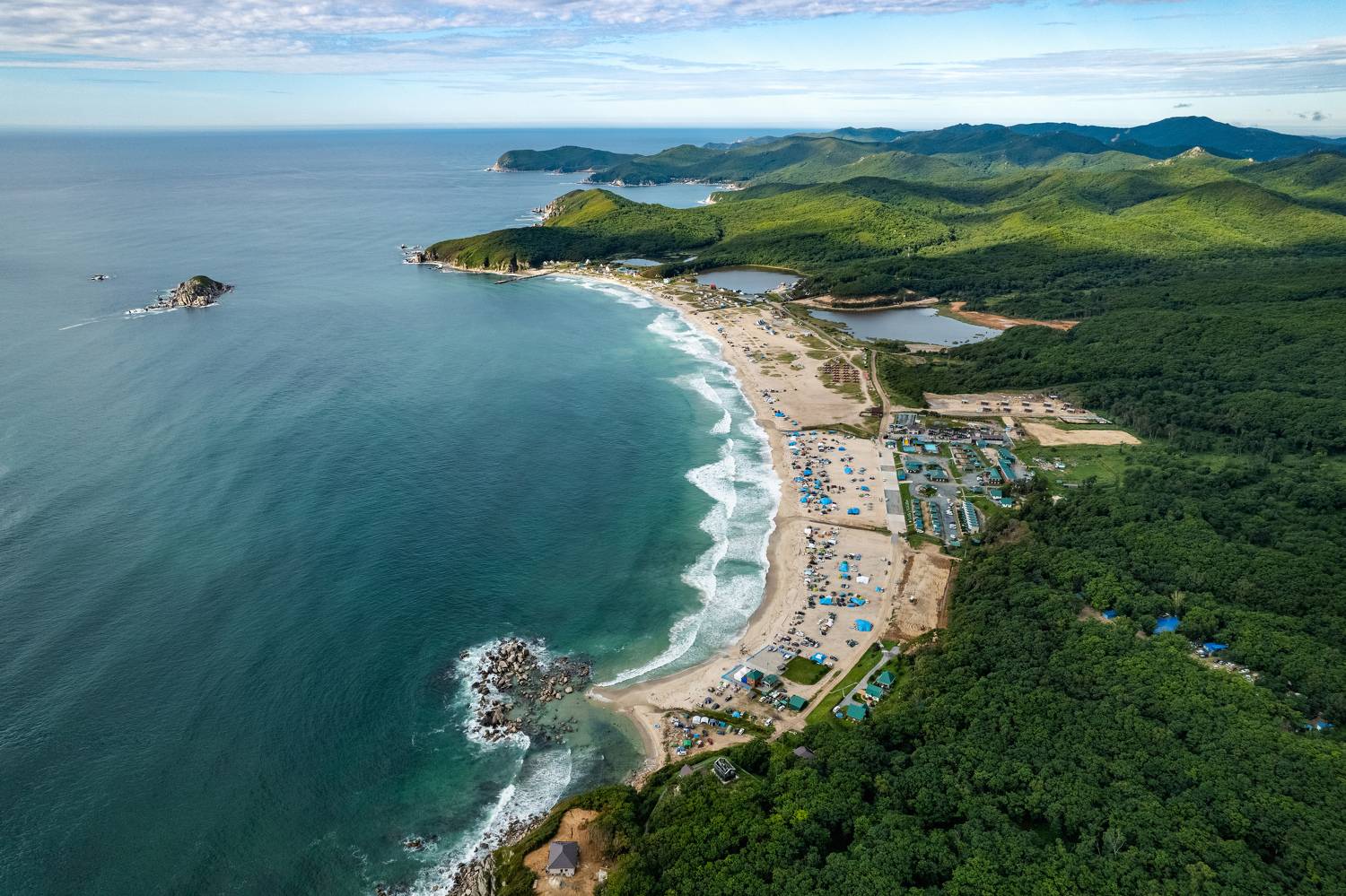 триозерье, приморье, приморский край, бухта триозерье, пейзажи приморья, Антон Блохин