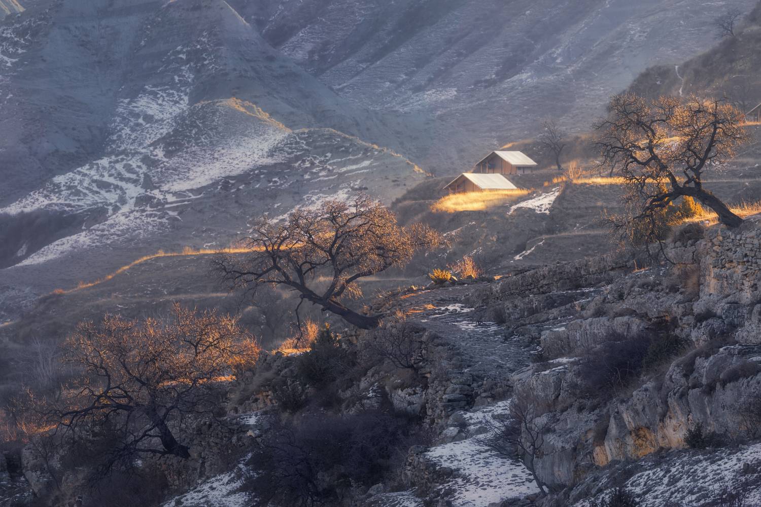  Дагестан Салта Гунибский район зима, Шишкин Дмитрий