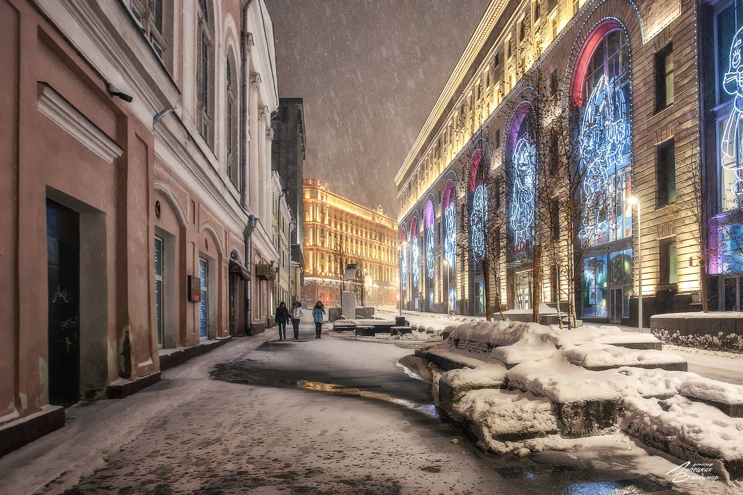 москва, новый год, Липецких Владимир