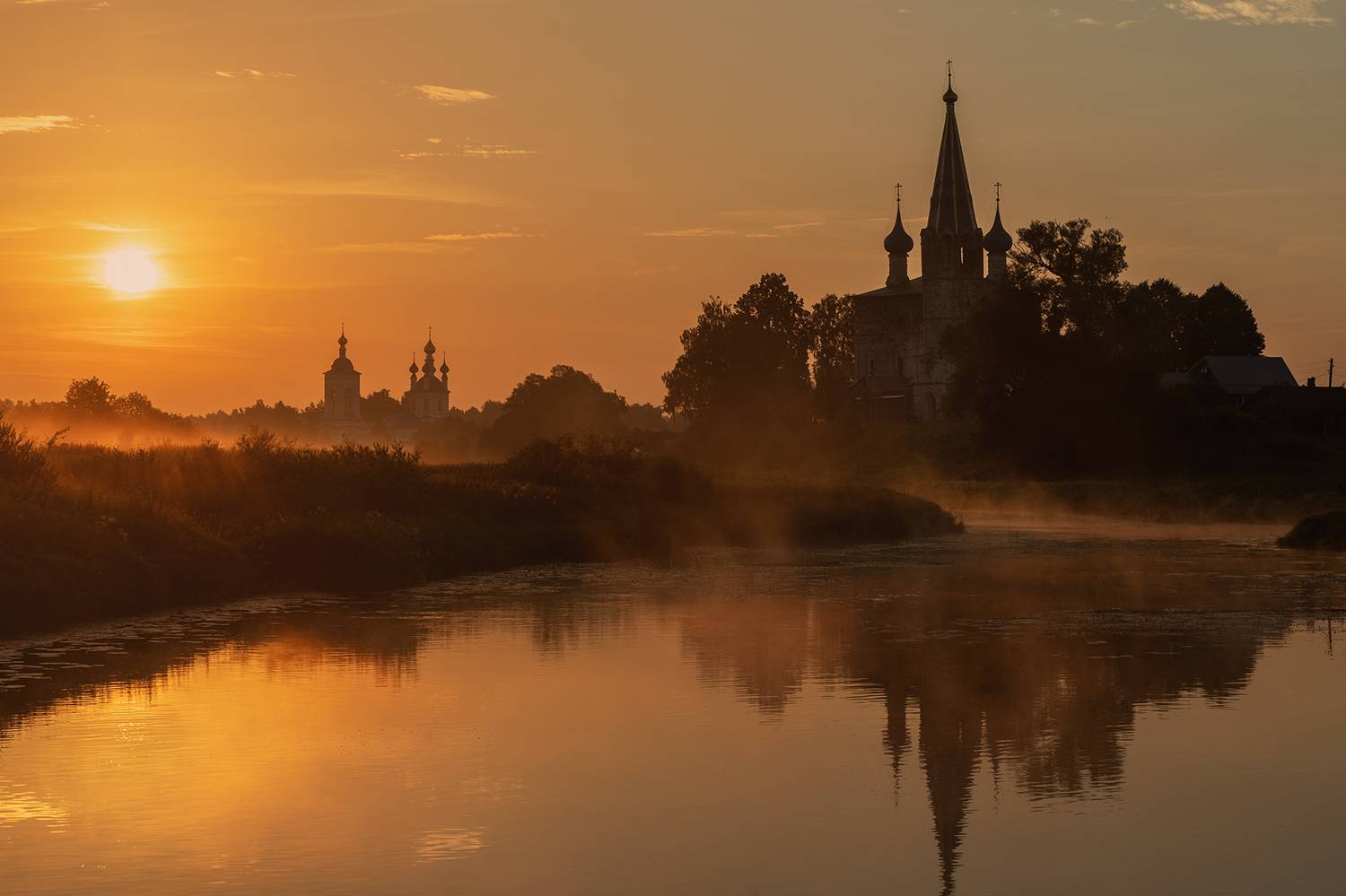пейзаж,природа,лето, река, Россия, Дунилово, Лариса Дука