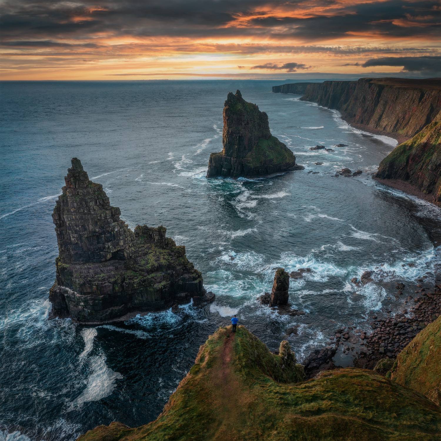 шотландия, scotland, великобритания, great britain, duncansby stacks, Shevchenko Yuriy