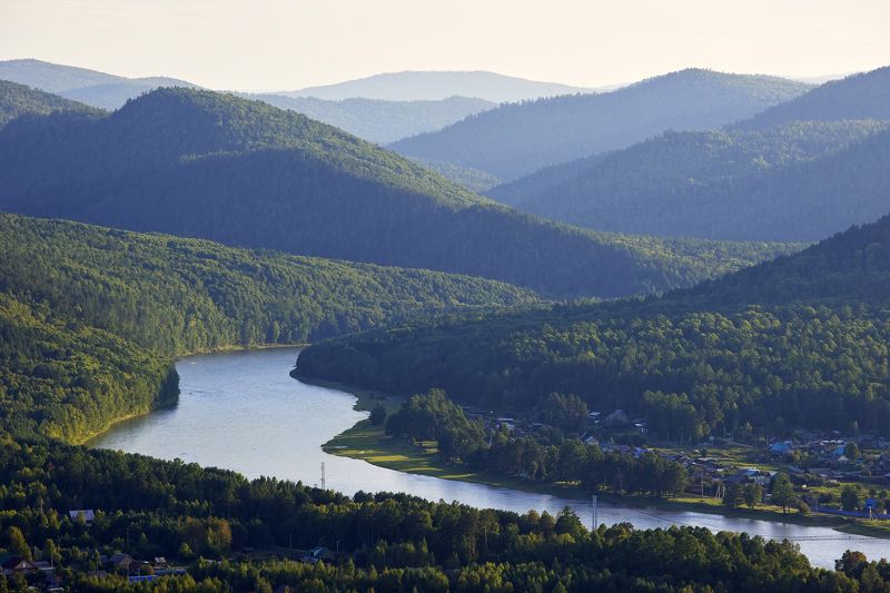 Летний вечер фото превью