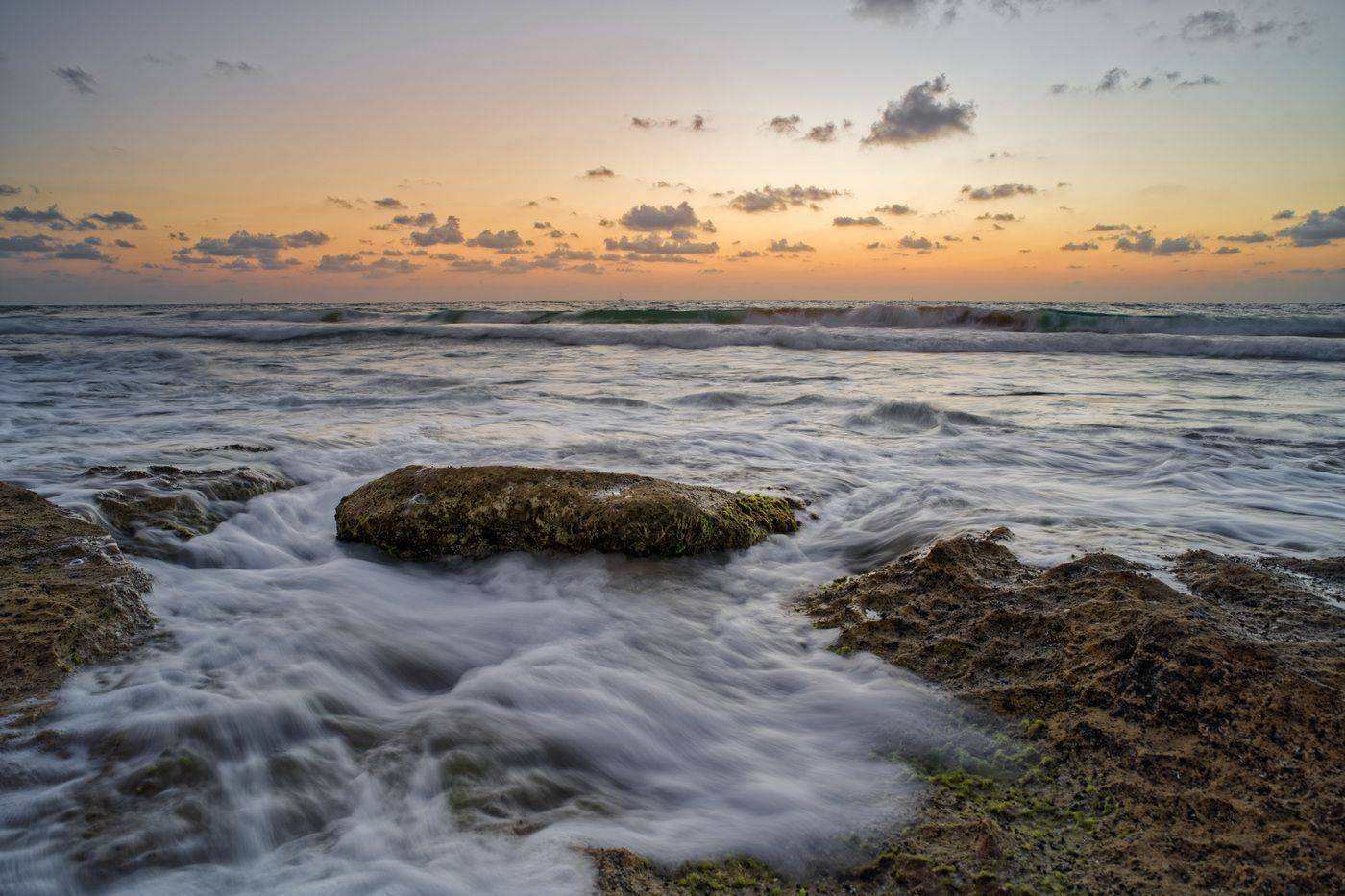 The Mediterranean Sea,Sunset. Автор: David Solodar , David Solodar