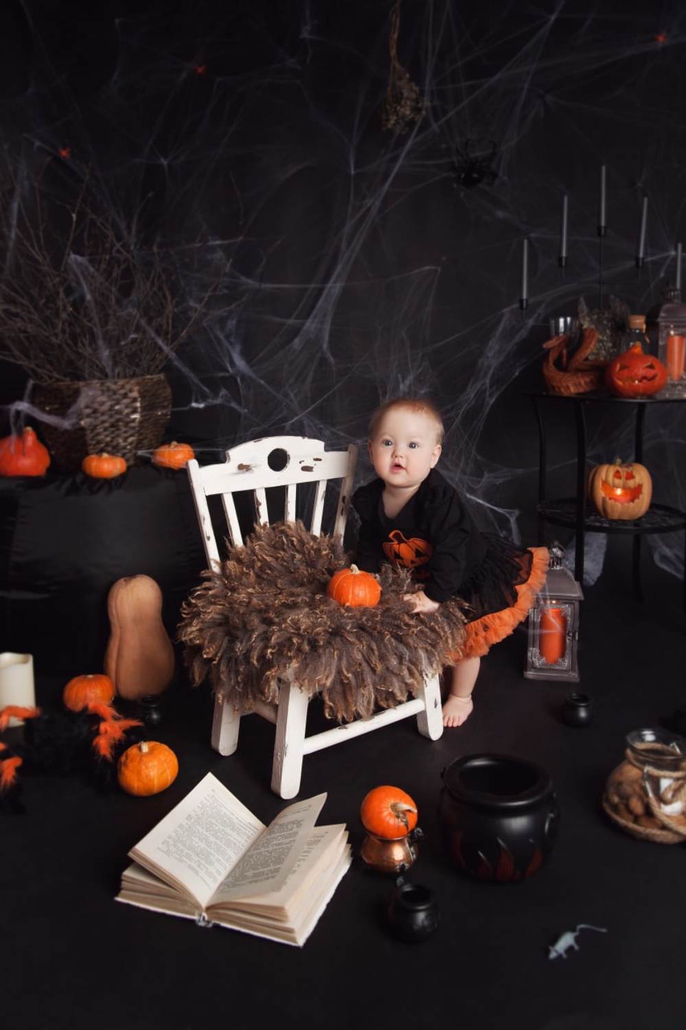 хэллоуин, halloween, портрет, portrait, осень, autumn, children portrait, детский портрет, фотосессия, photoshoot, портрет, студийный портрет, девочка, ведьмочка, студийная фотосессия, Ману Фалько