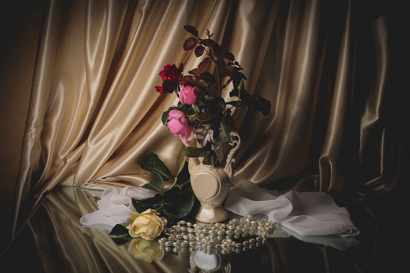 натюрморт, розы, цветы Розы фото превью