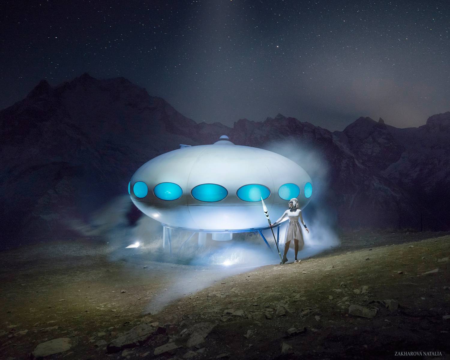 #домбай, #тарелка, #гостиница тарелка, #нло, #тарелка домбай, Natalia Zakharova