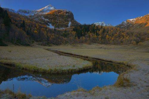 Рассвет в горах,Архыз