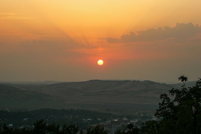 Закат над Железноводском фото превью