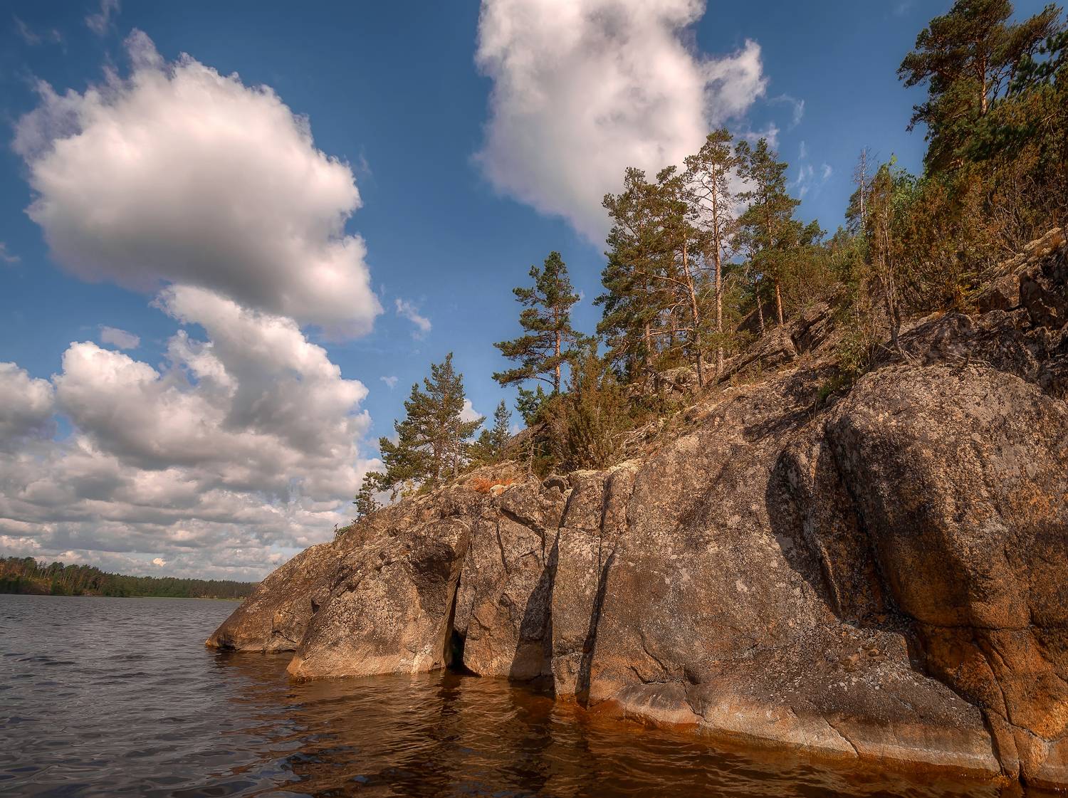 карелия, скала, лето, Сергей Аникин