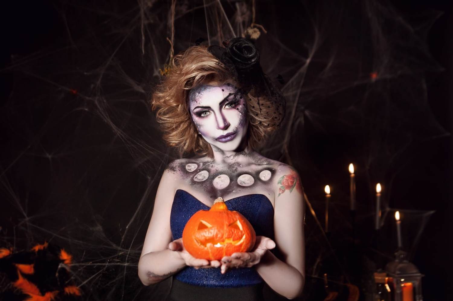 хэллоуин, halloween, портрет, portrait, осень, autumn, female portrait, женский портрет, фотосессия, photoshoot, портрет, студийный портрет, студийная фотосессия, ведьмочка, магия, ведьма, Ману Фалько