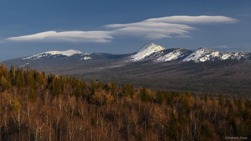 урал, пейзаж, горы, таганай Вершины Таганая фото превью