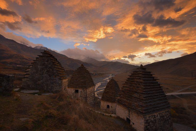 северная осетия, кавказ, закат, фототур, горы Финал фото превью
