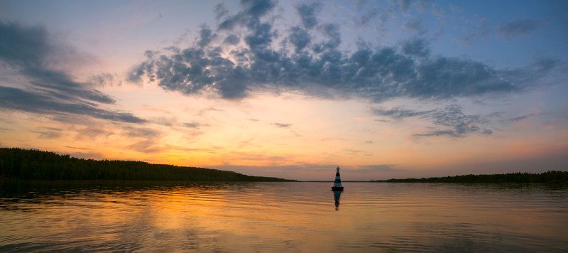 Закат на правом берегу фото превью