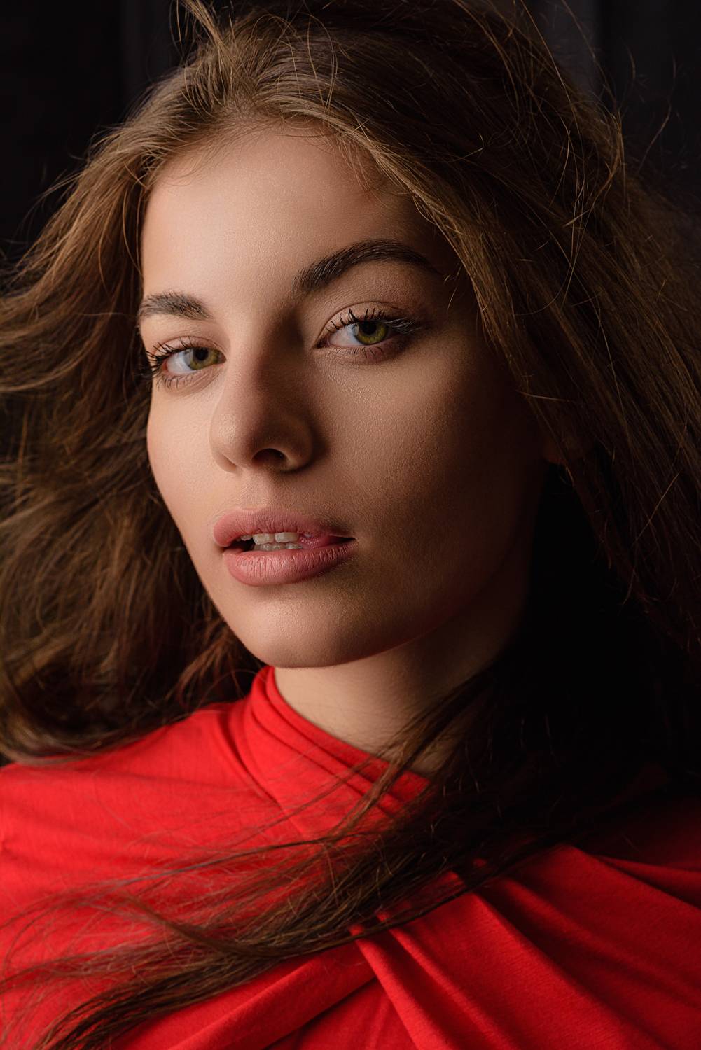 женский портрет, портрет, Булычев Анатолий