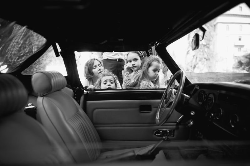 car, bw, children Dream Car фото превью