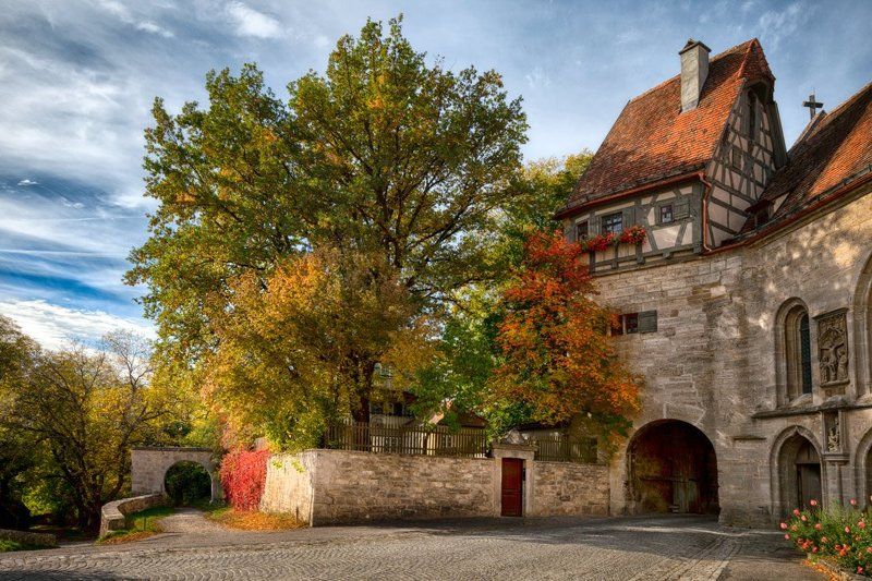 ротенбург-об-дер-таубер, бавария, германия *** фото превью