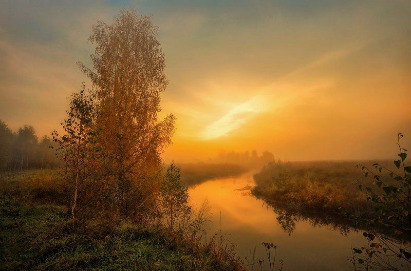 Сентябрьский рассвет. фото превью