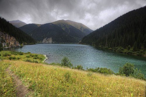 Средний Кульсай в начале осени.