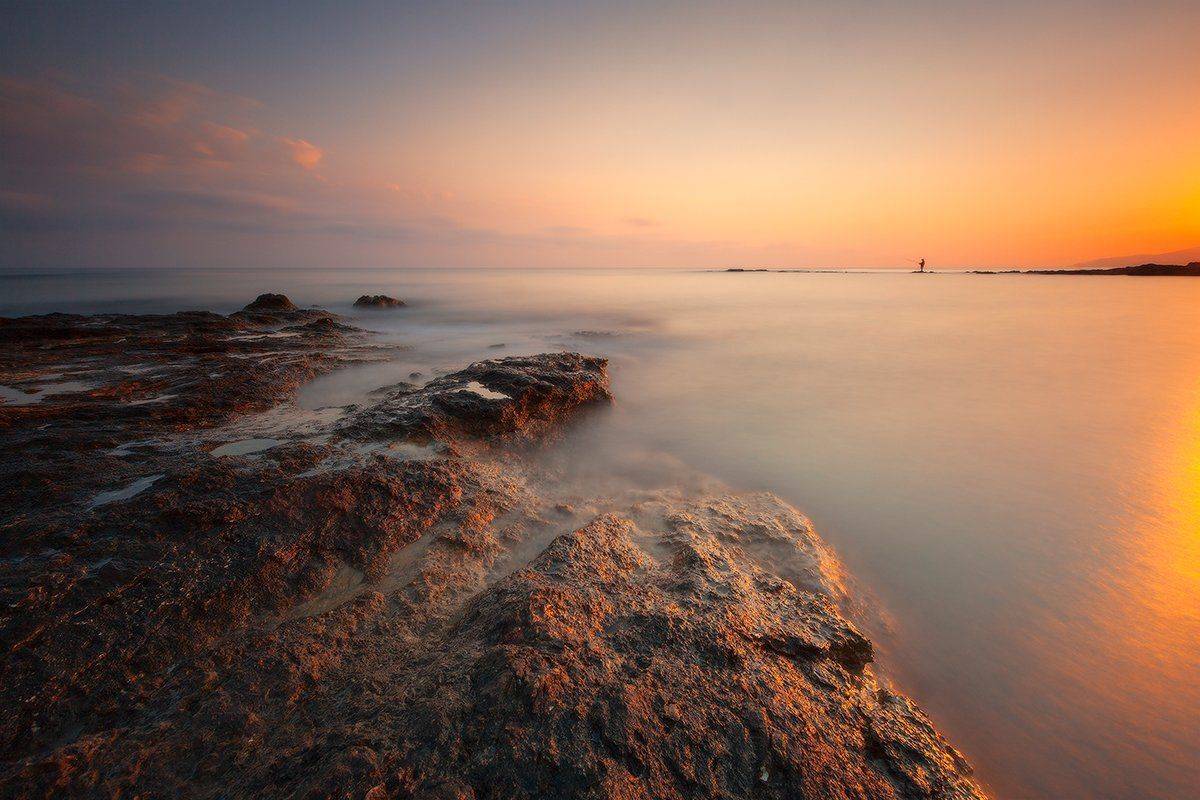 50d, Calm, Canon, Crete, Lee, Long exposure, Sea, Sokol, Sunrise, Sunset, Łukasz Sok&oacute;ł
