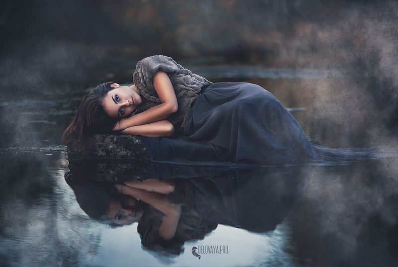 hair  girl  woman  model  view  profile  magic  soul  truth  curls  bright  poster  design  youth  river  autumn  water  witch  beautiful Осенний остров фото превью