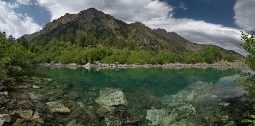 ПАНОРАМА БАДУКСКОГО ОЗЕРА
