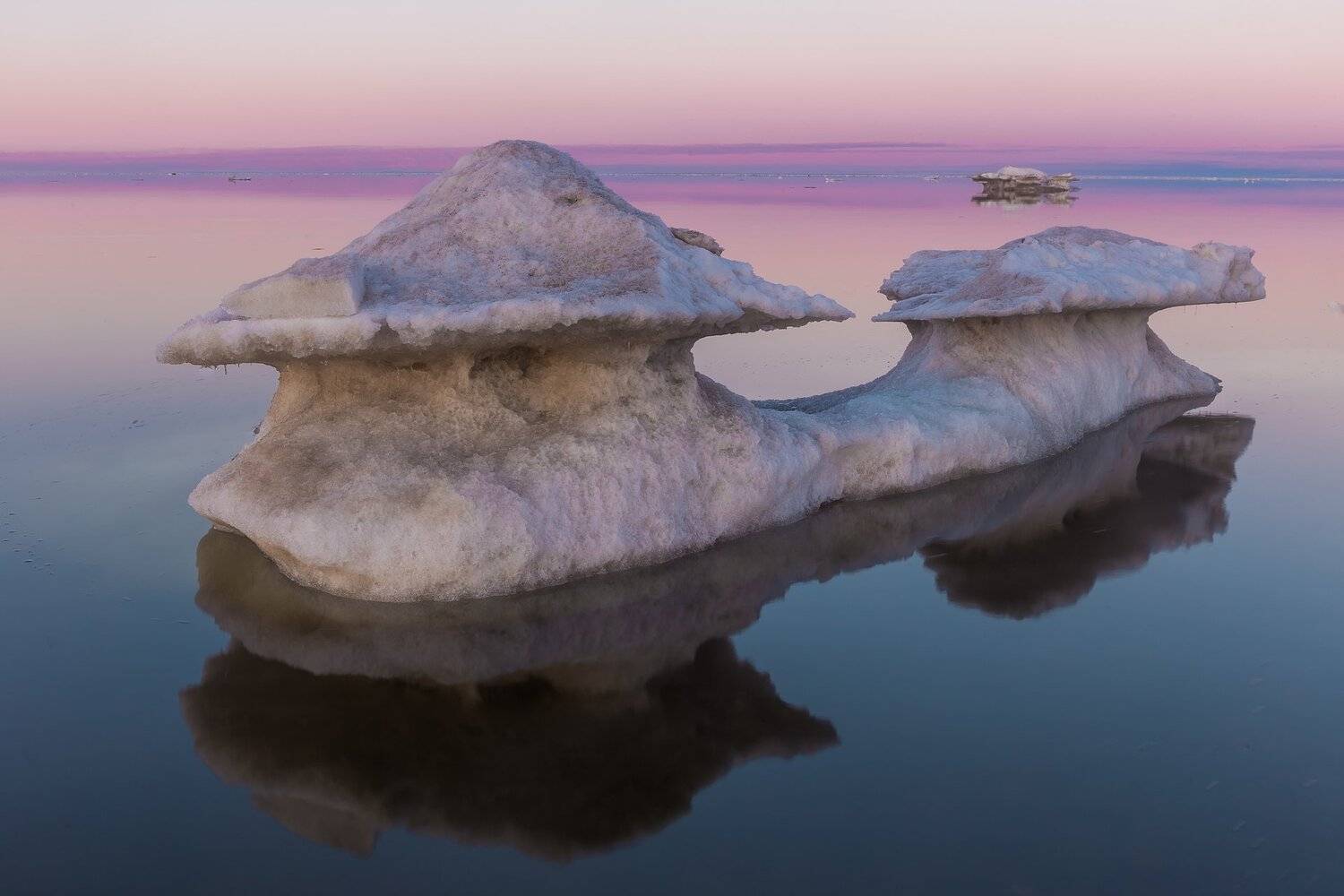 арктика, лед, таймыр, море лаптевых, лето, ночь, штиль, Кирилл Уютнов