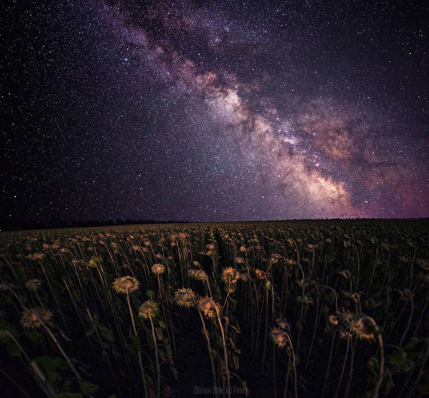 Forgotten, Milky way, Night landscape, Night sky, Stars, Забытый, Звезды, Млечный путь, Ночное небо, Ночной пейзаж, Илья  Жирнов