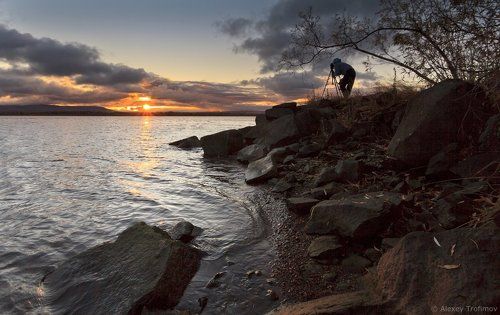 На рассвете