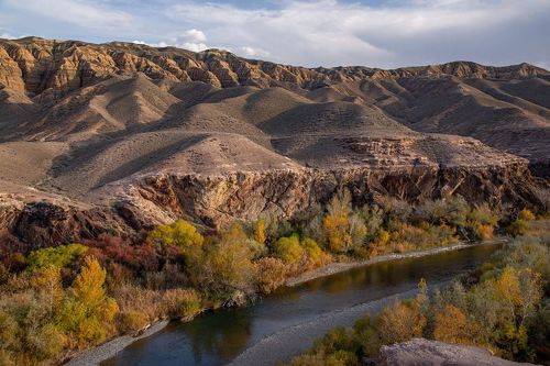 Осень на реке Чарын