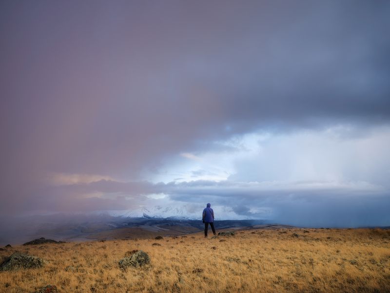 тыва, tuva, сентябрь, золотая осень, горы Рассвет. В ожидании солнца... / Dawn. Waiting for the sun... фото превью