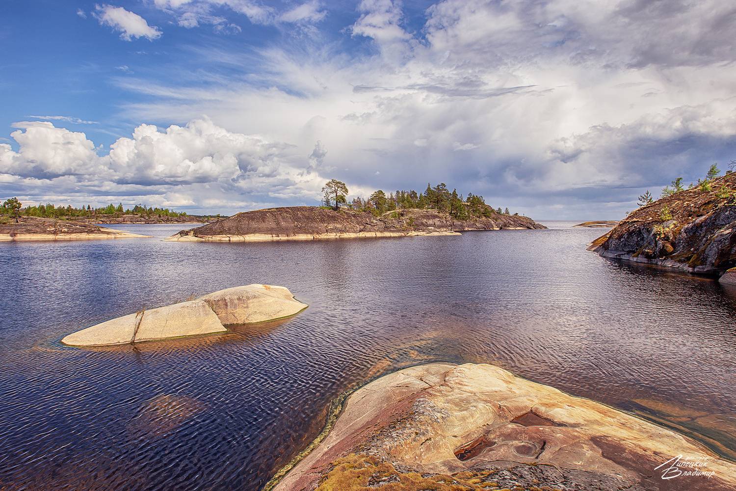 ладога, шхеры, ладожские шхеры, Липецких Владимир