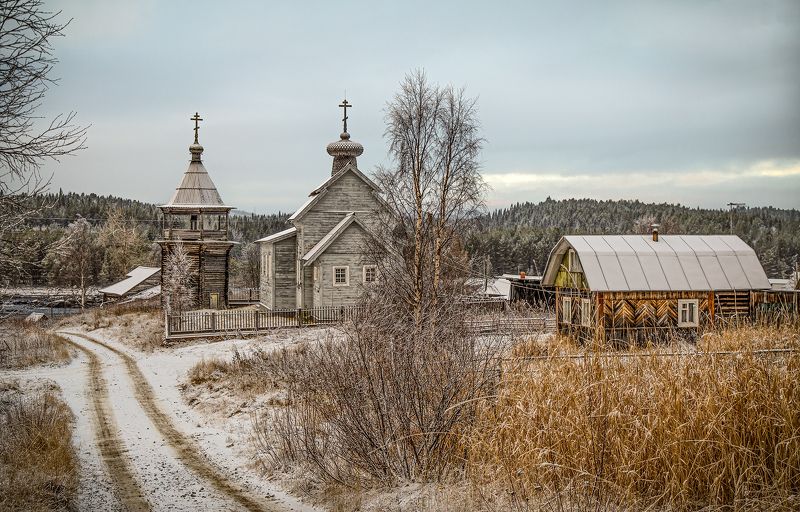 На Кольском.... Село Ковда.. фото превью