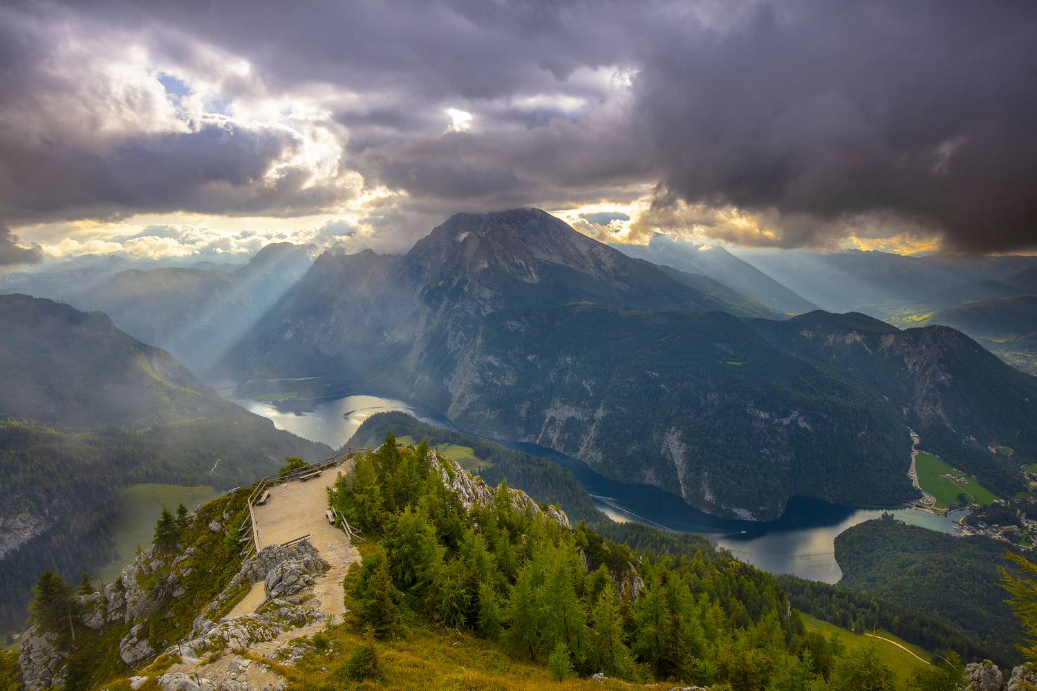 alps, mountains, germany, k&ouml;nigssee, nationalpark berchtesgaden, lake,  Gregor