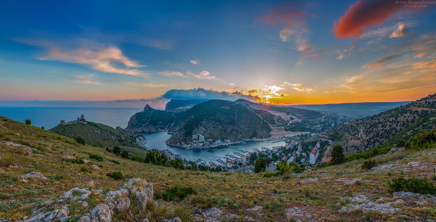 балаклава#крым#пейзаж#панорама, Arina Bogachyova